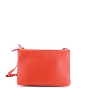 Celine Small Trio Crossbody Bag Leather